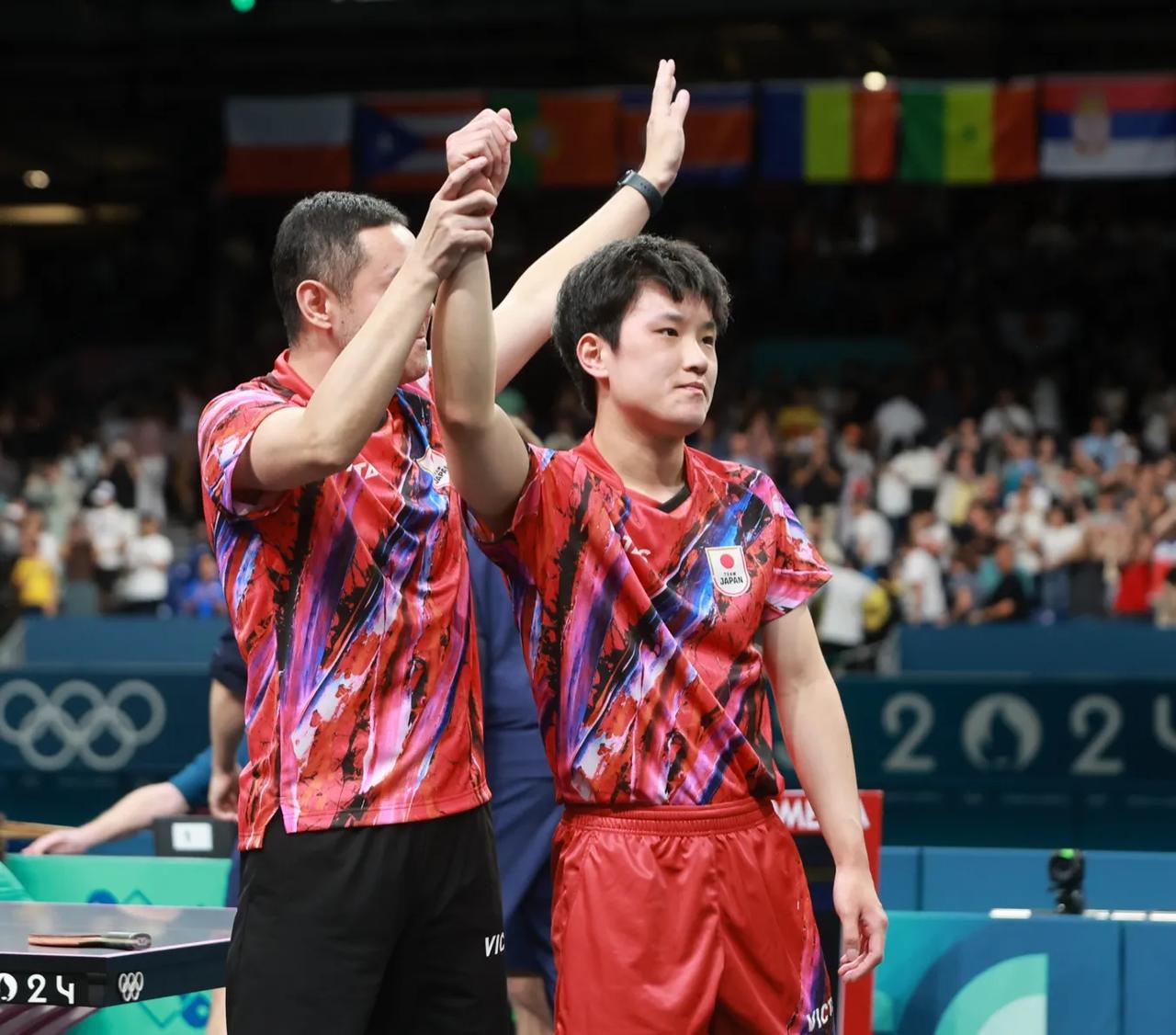 法国队横扫波兰队，张本智和带队取胜的简单介绍